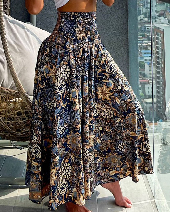 Tina | Stylish Long Floral Skirt for Women