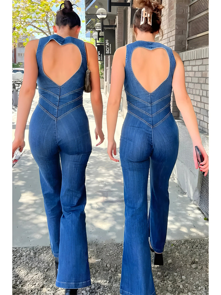 Julie | Denim Jumpsuit
