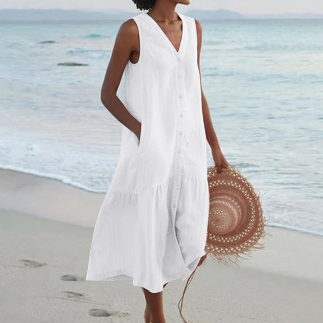 Lone | Summer V-neck Dress