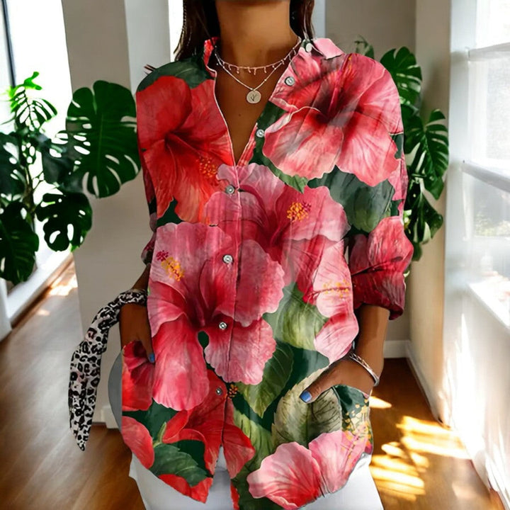 Erika | Vintage Flower Blouse