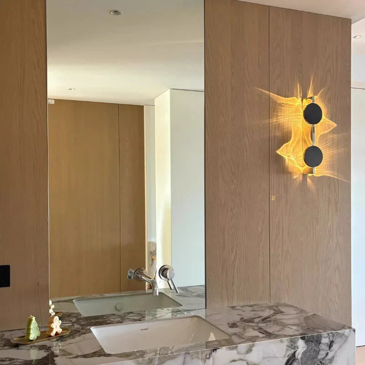 Abstract Glow Wall Sconce