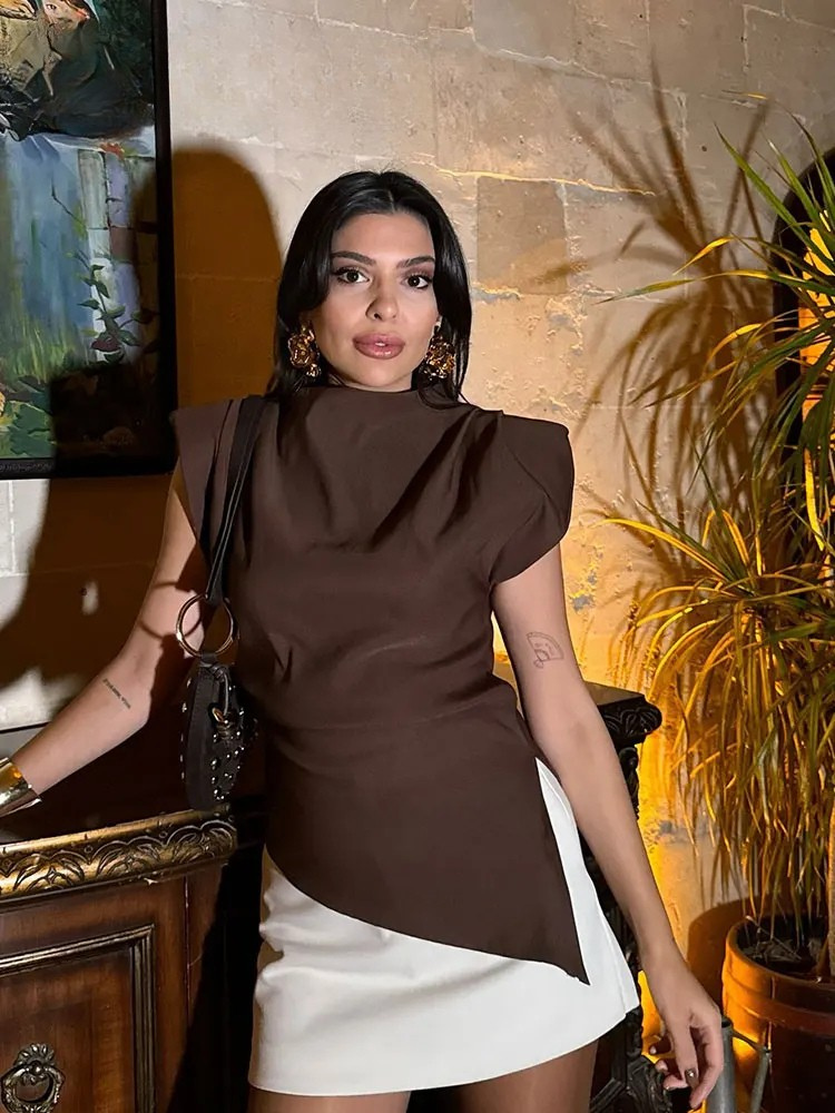 Greta | Old Hollywood Sleeveless Top