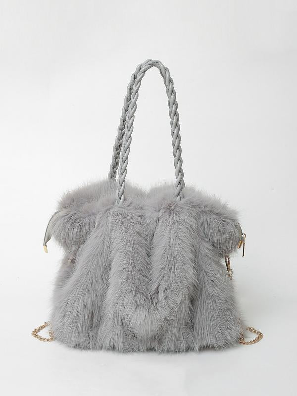 Lorraine | Elegant Faux-Fur Shoulder Bag