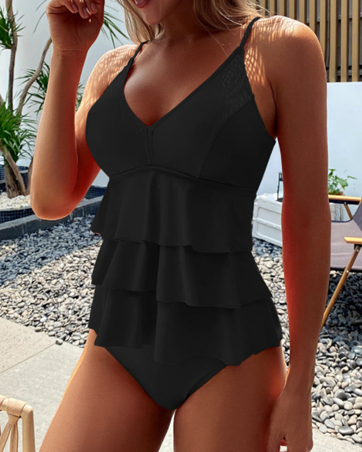 Maya | Swimsuit with Ruffles