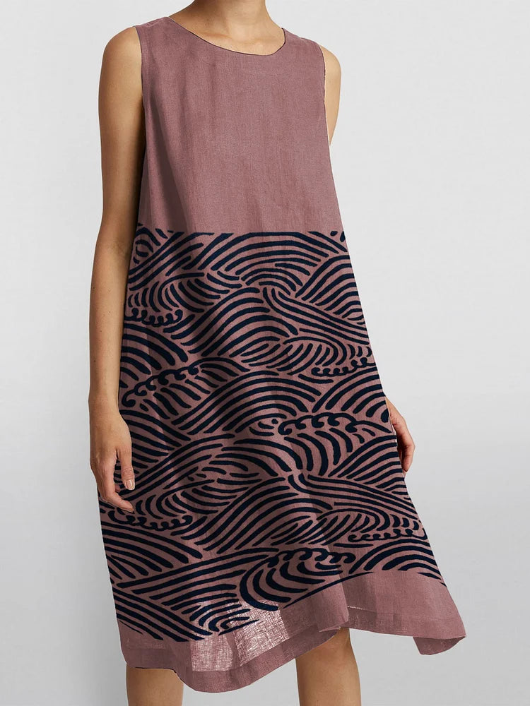 Andrea | Sleeveless Midi Dress