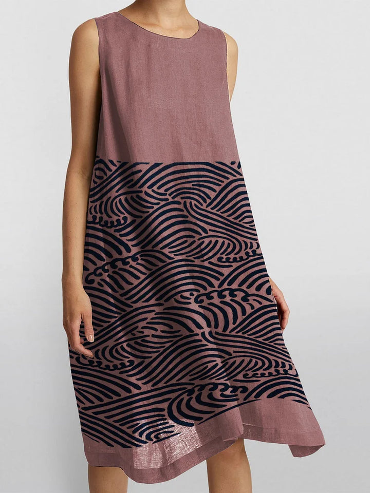 Andrea | Sleeveless Midi Dress