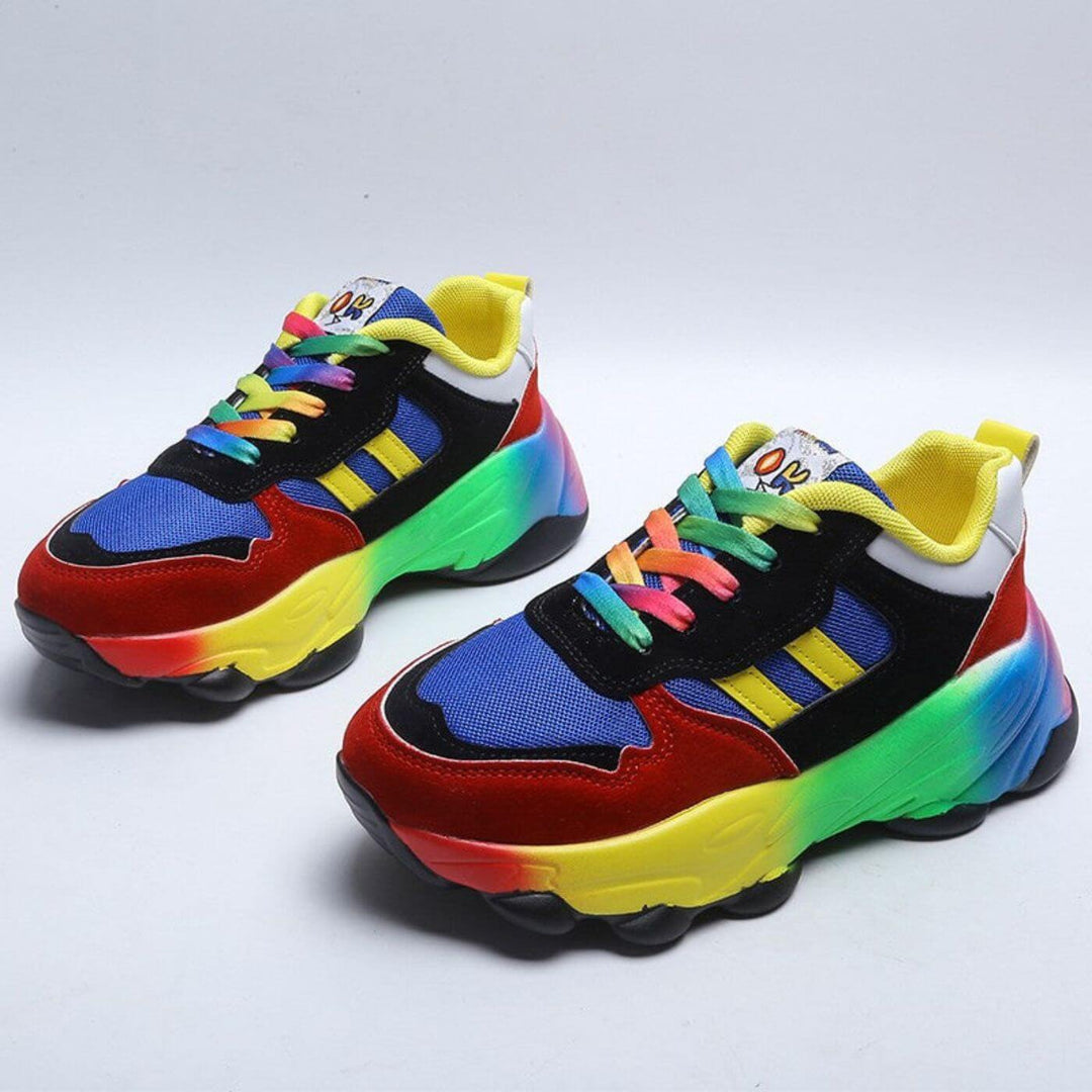 Elina | Colourful Orthopedic Sneakers