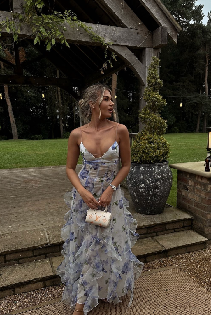 Ryleen | Bloom Cut-Out Maxi Dress