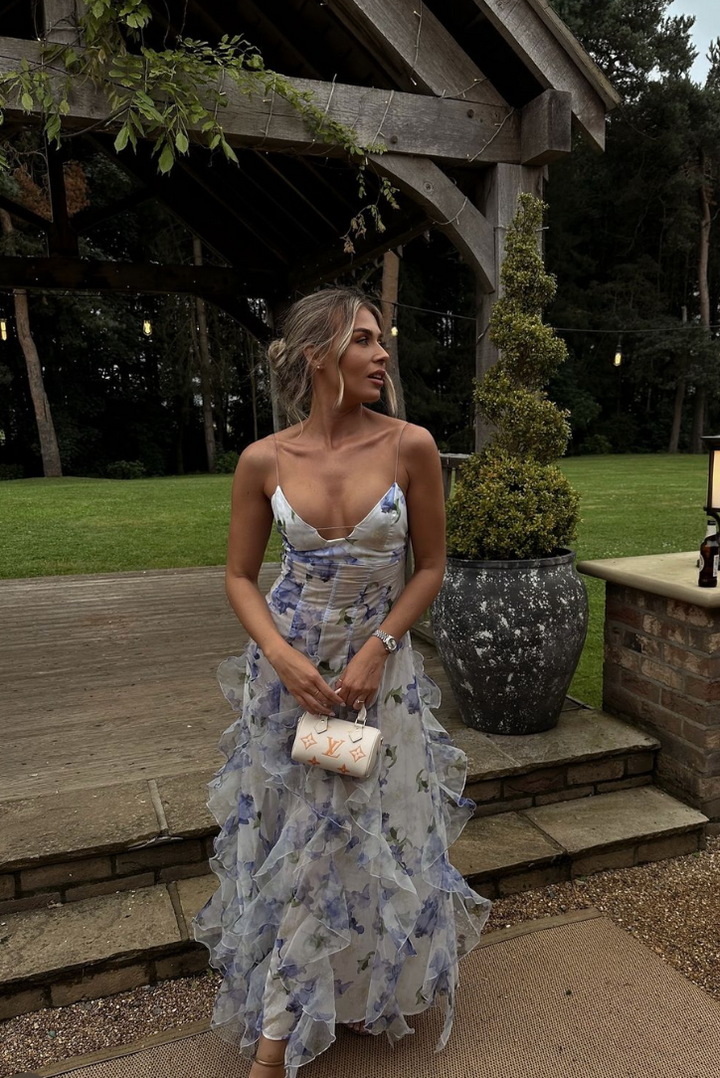 Ryleen | Bloom Cut-Out Maxi Dress