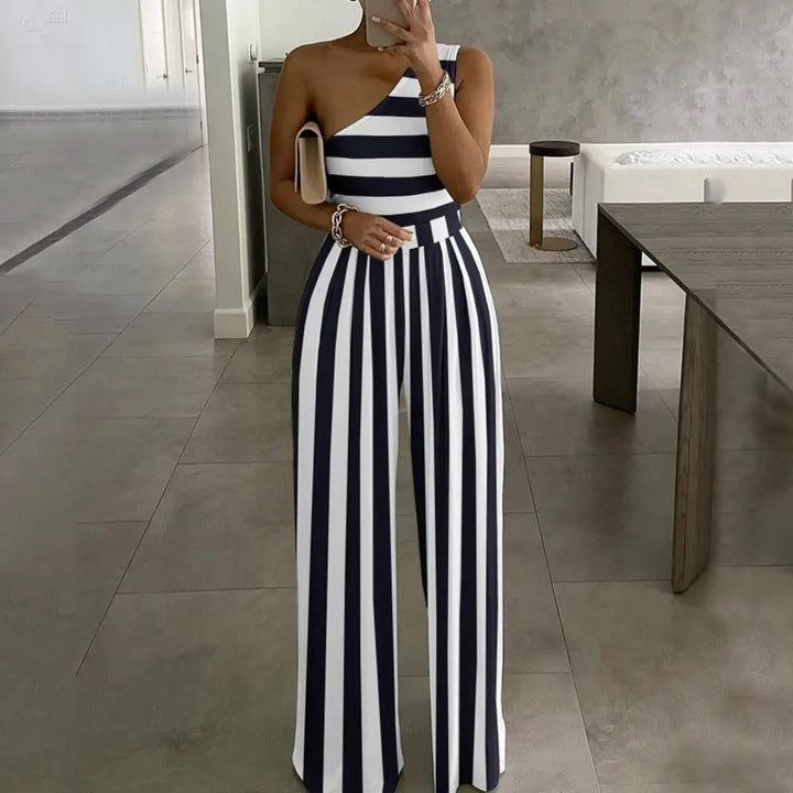 Charlotte | Striped Jumpsuit