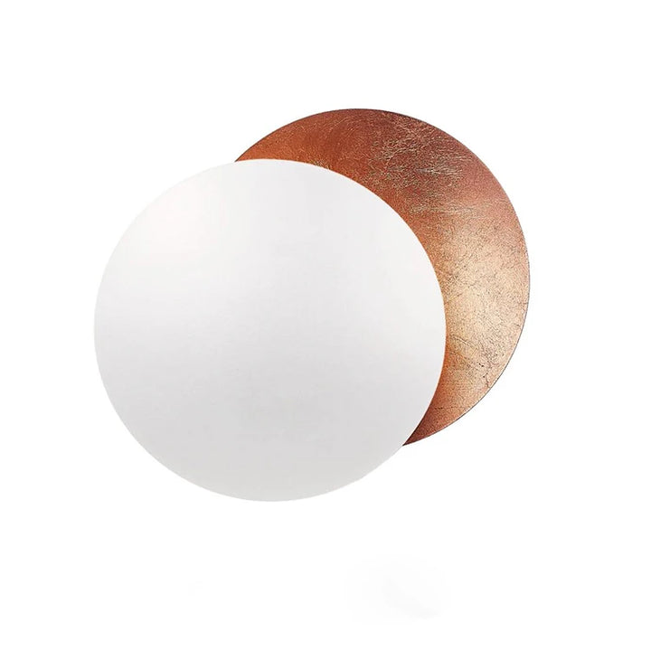 NovaMoon | Eclipse Gold Leaf LED Wall Sconce