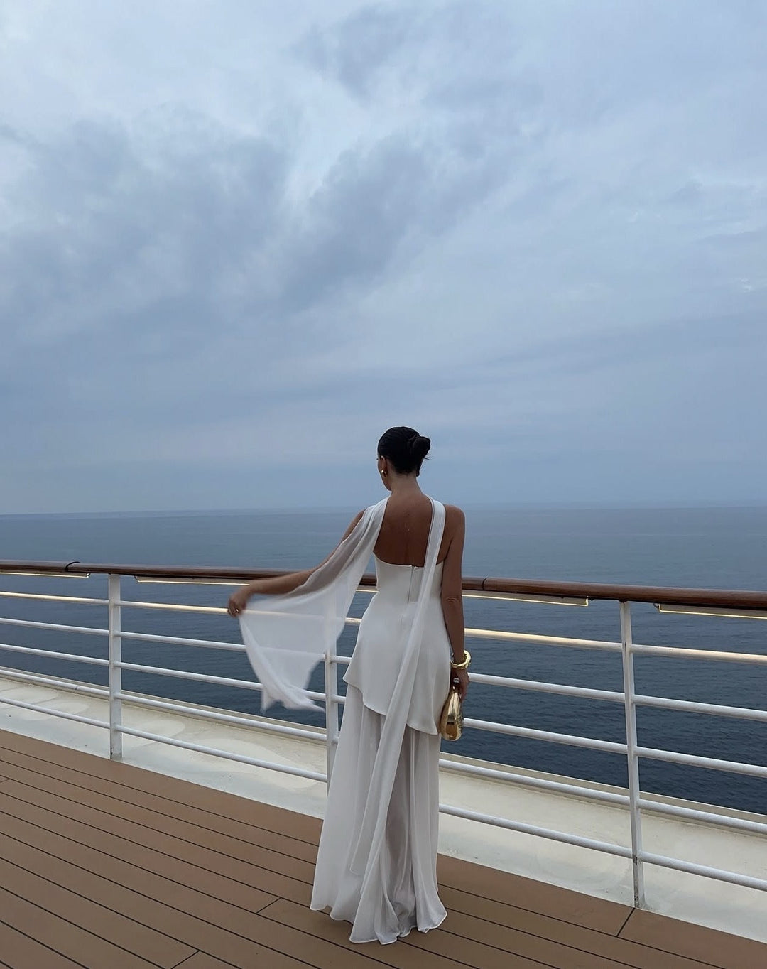 Persia | Edge & Flow Strapless Maxi Dress