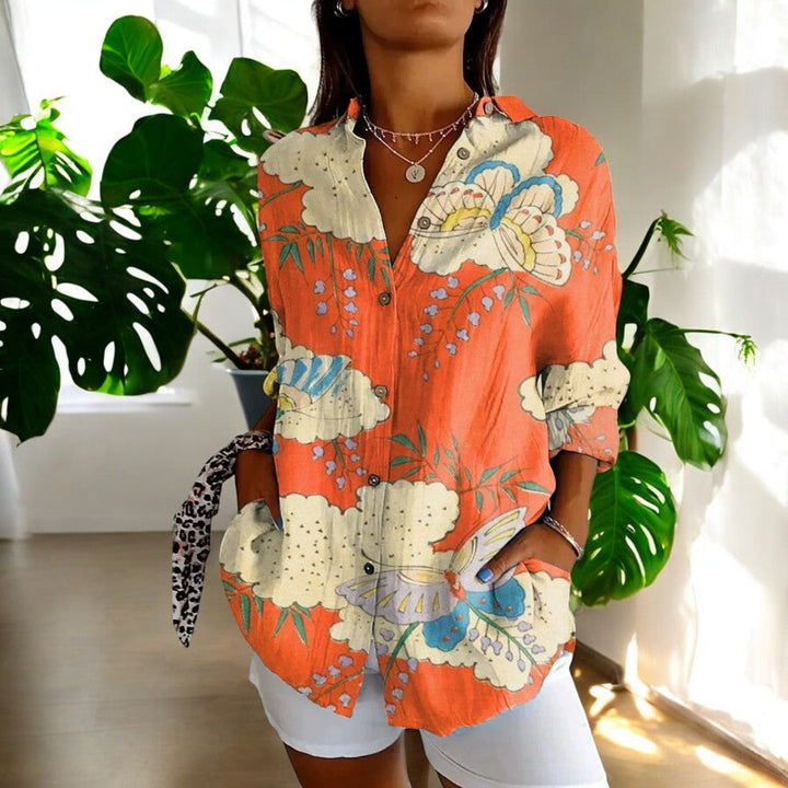 Erika | Vintage Flower Blouse