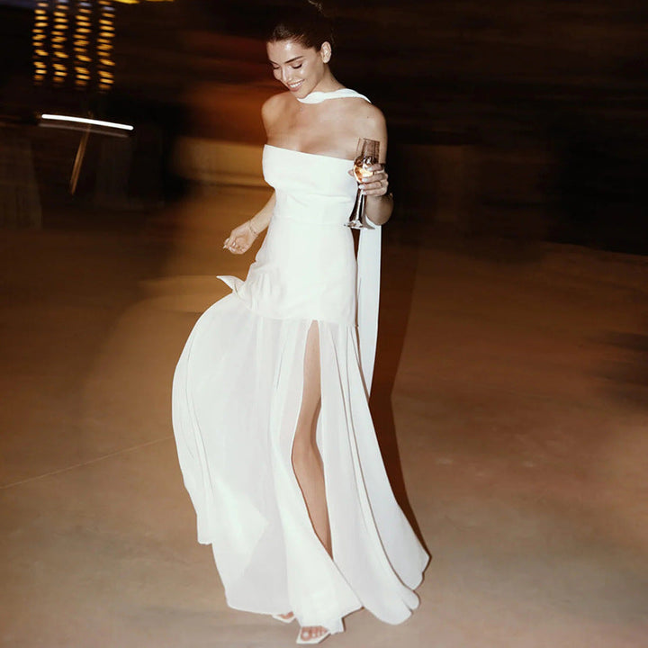 Persia | Edge & Flow Strapless Maxi Dress