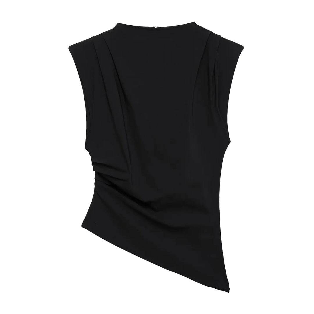 Greta | Old Hollywood Sleeveless Top