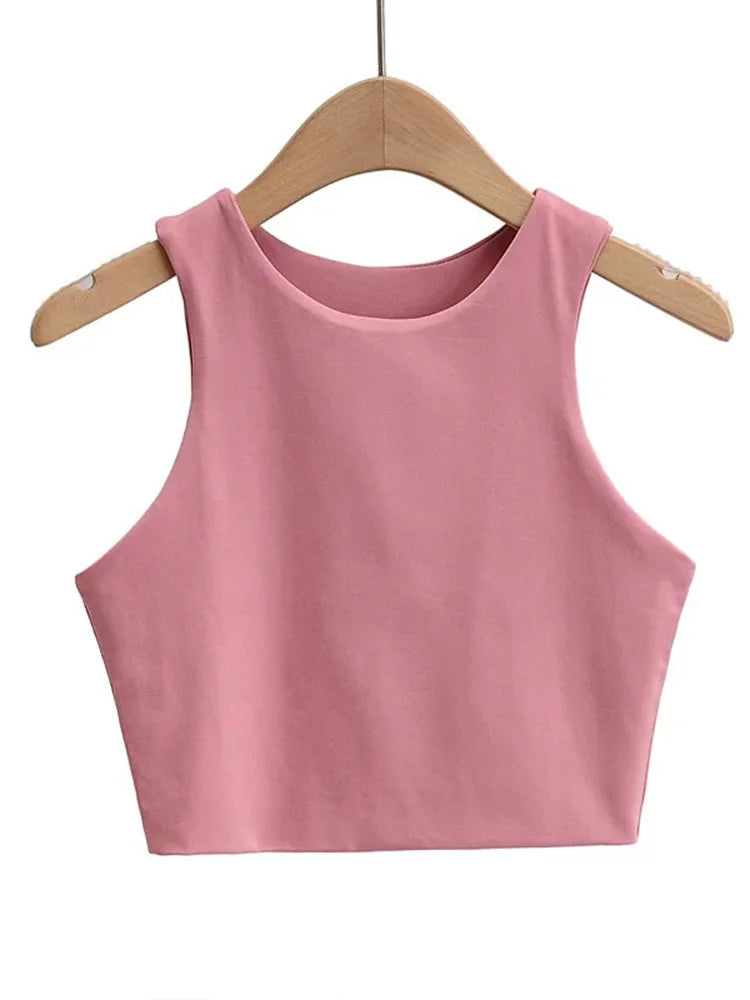 May | Slim Fit Sleeveless Tank Top