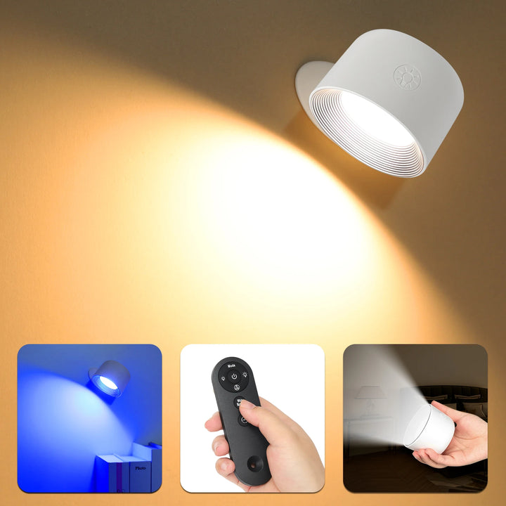 FlexLit | 360° Rotating Magnetic LED Wall Lamp