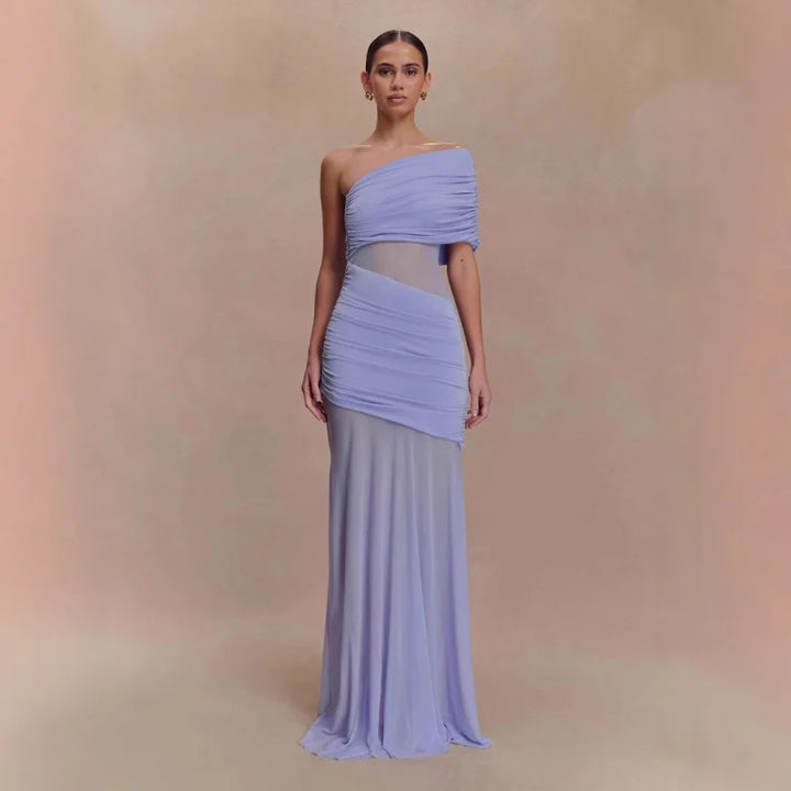 Donnita | Asymmetrical Allure Long Dress