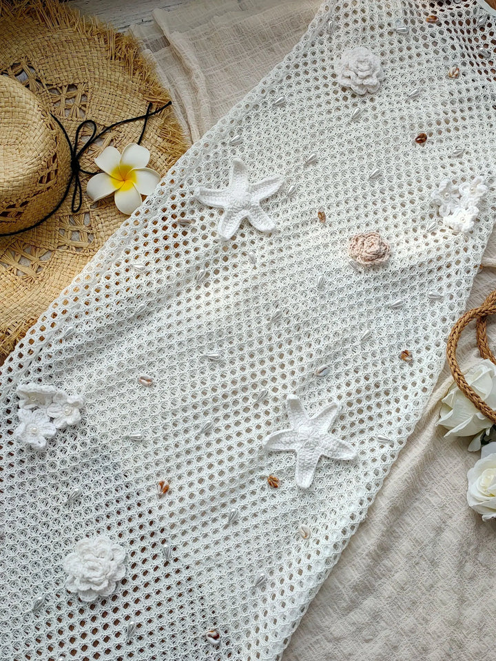 Mitchy | Stunning Pearl Maxi Dress