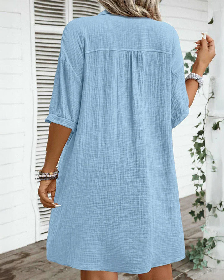 Lexa | Airy Shirt Dress