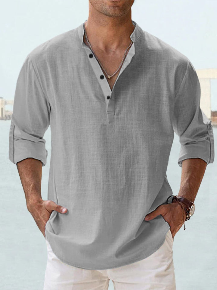 Matthew | Breathable Linen Shirt