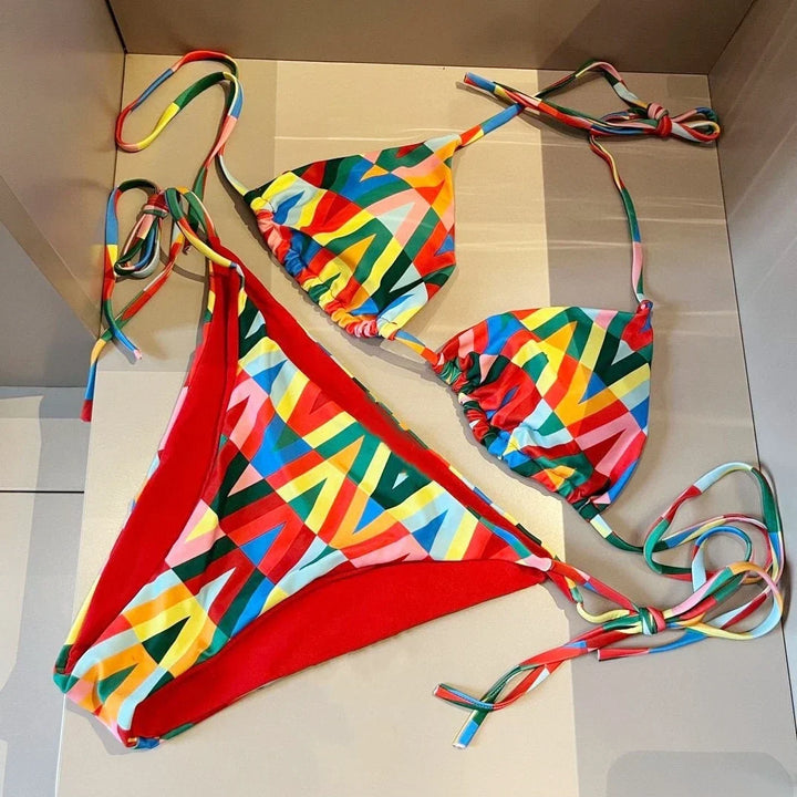 Kira | Printed Bikini Set