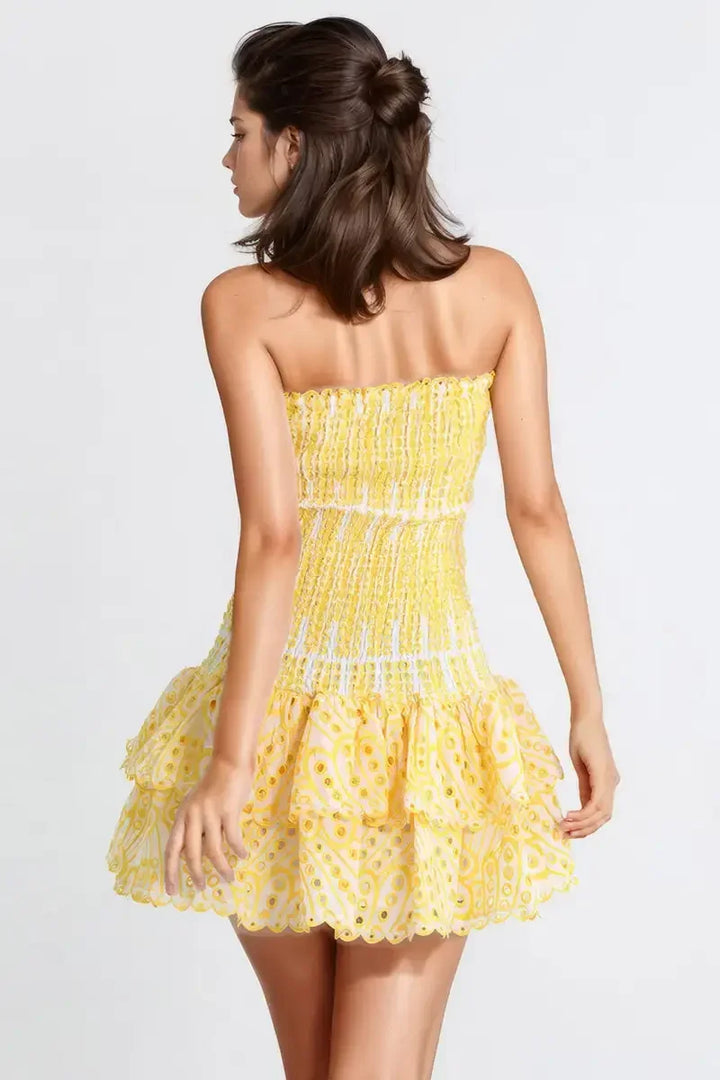 Anaya | Ruffle Mini Dress