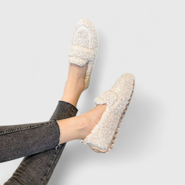 Stacey | Fuzzy Loafers
