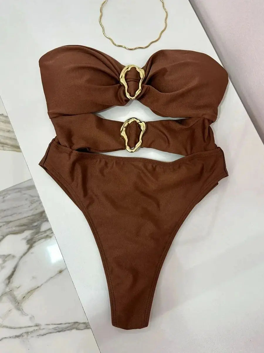 Mae | Swimsuit with Metal Rings