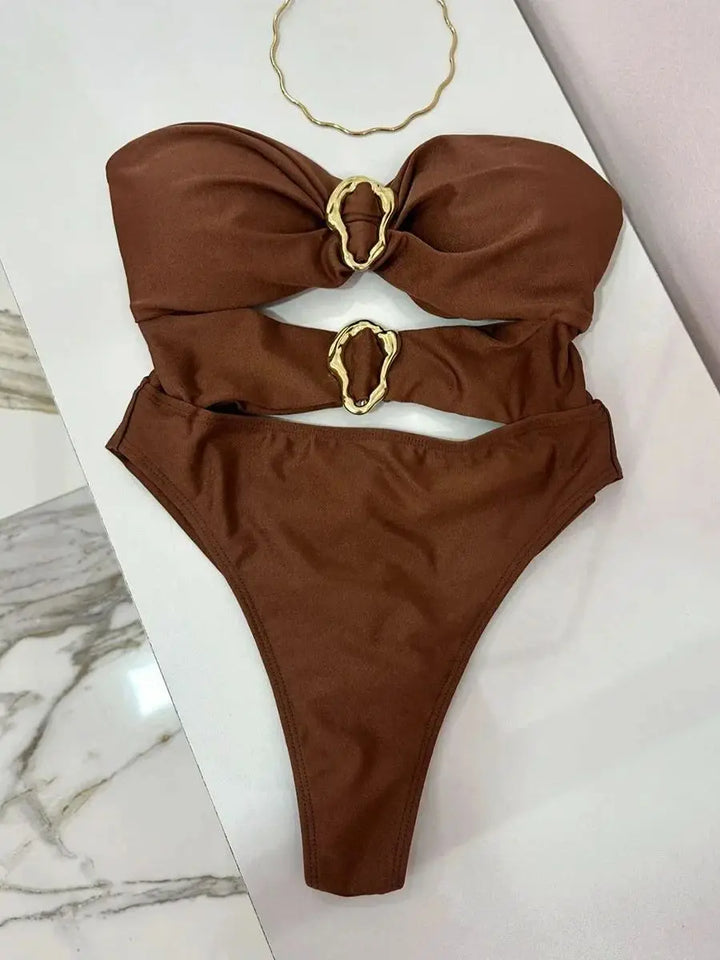 Mae | Swimsuit with Metal Rings
