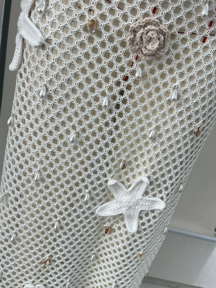 Mitchy | Stunning Pearl Maxi Dress