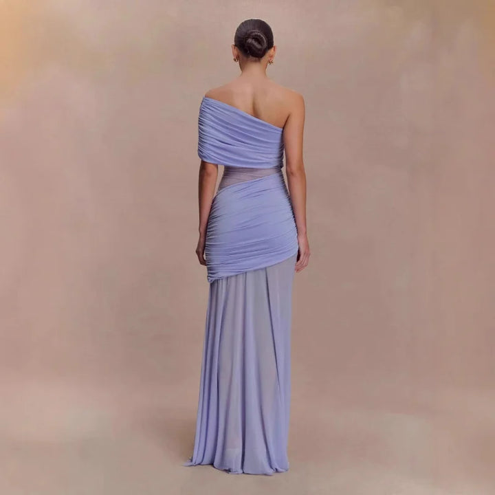 Donnita | Asymmetrical Allure Long Dress