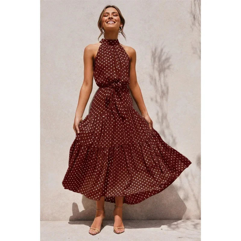 Shaira | Halterneck Dress