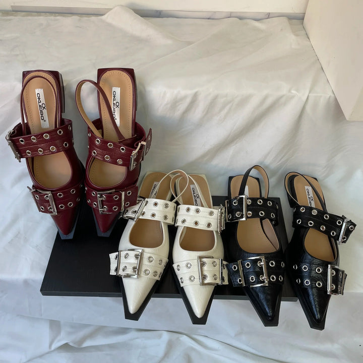 Macy | Stylish Pointed Flats