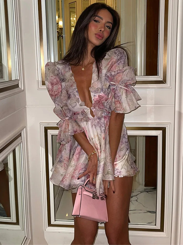 Karie | Sweet Bloom Patchwork Dress