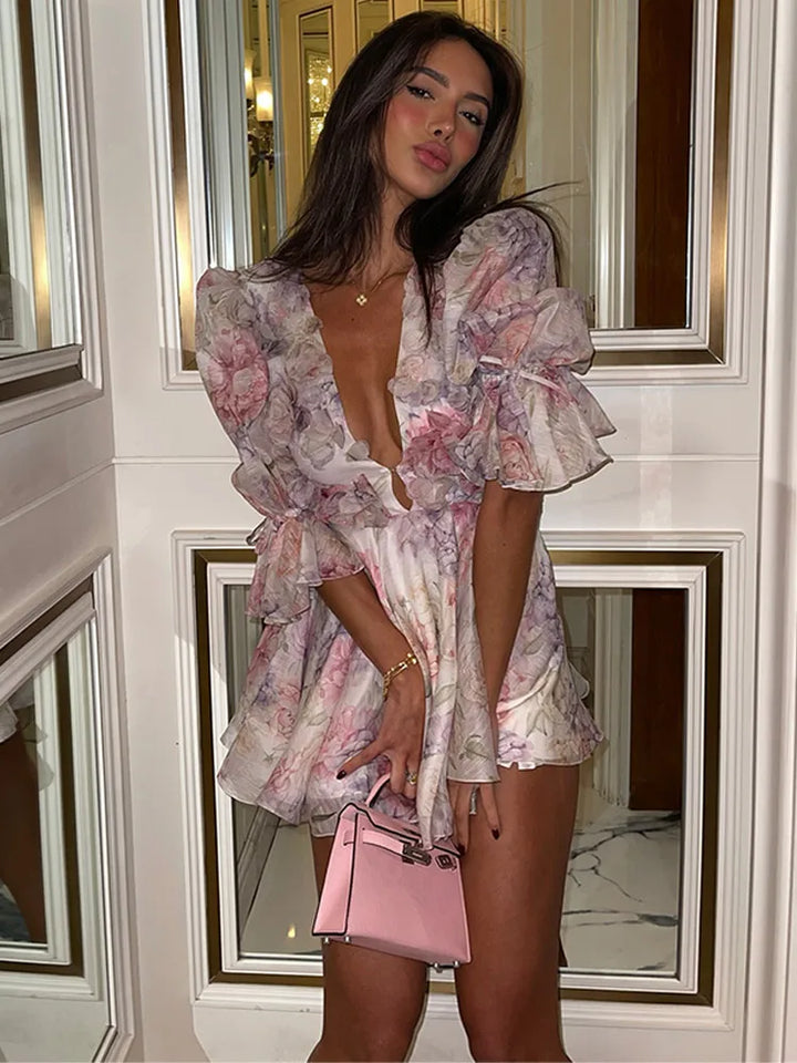 Karie | Sweet Bloom Patchwork Dress