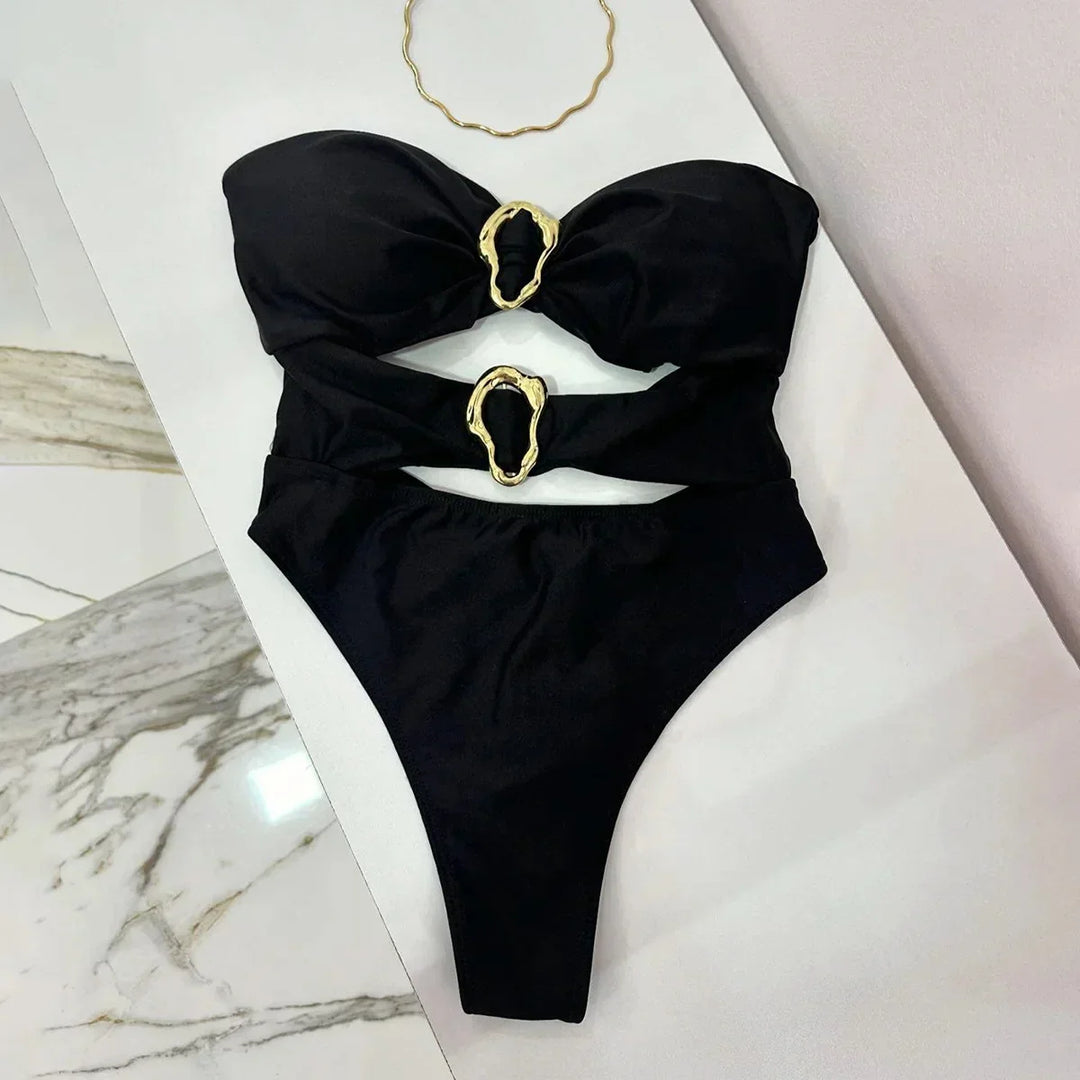 Mae | Swimsuit with Metal Rings