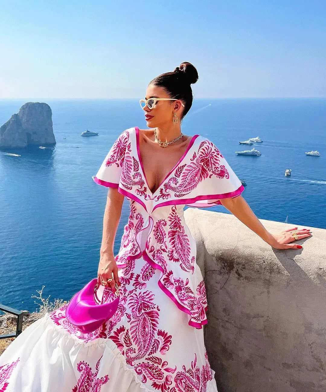 Diane | Sexy Dress with Ruffle Detail