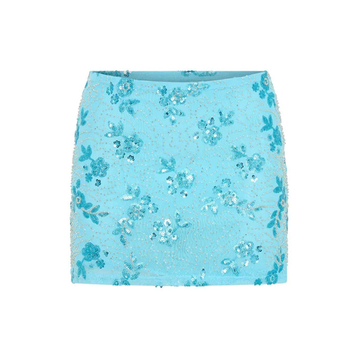 Ethel | Sequin Starfish Skirt Set