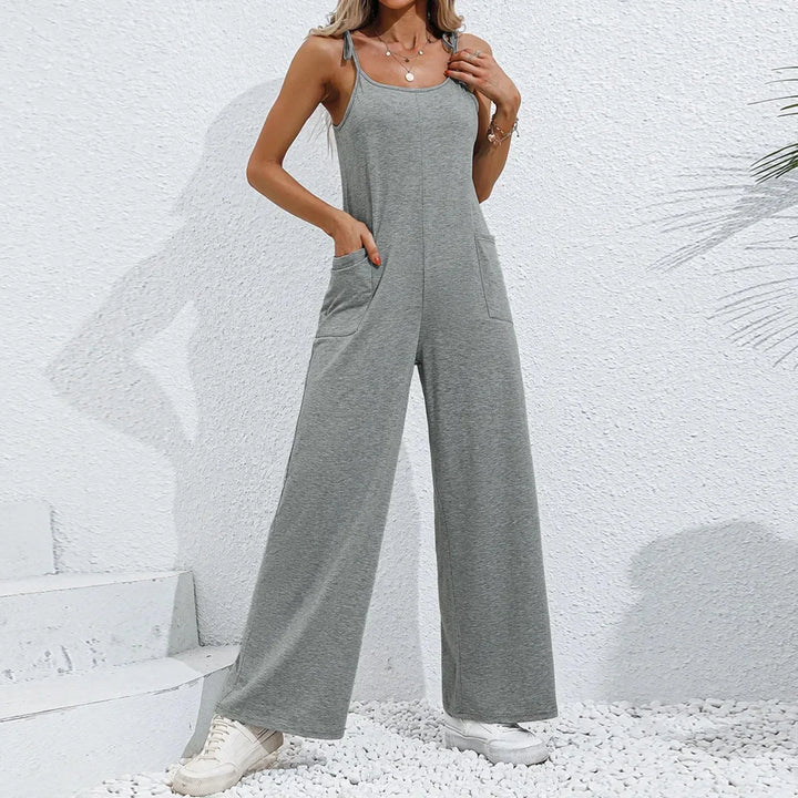Leah | Jumpsuit with Wide Legs