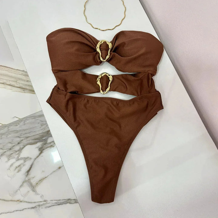 Mae | Swimsuit with Metal Rings
