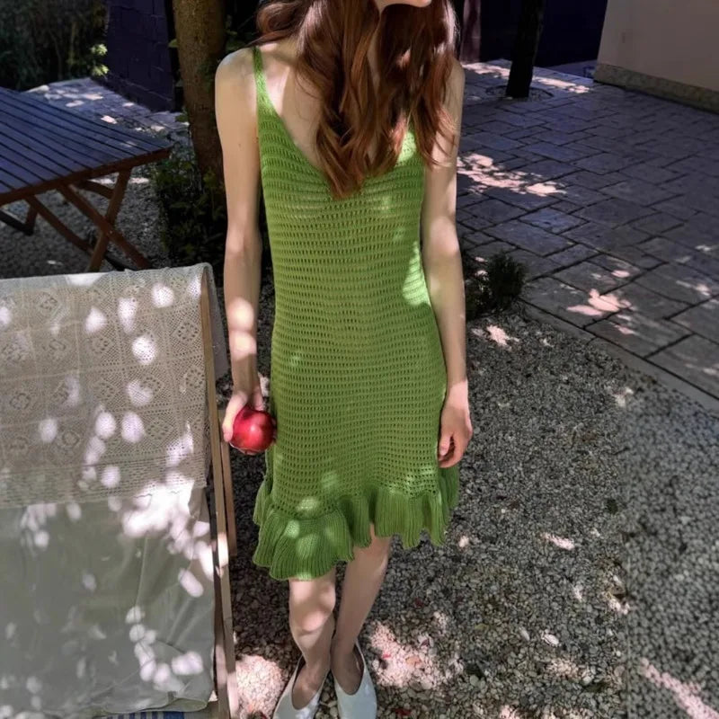 Queenie | Delicate Ruffle Mini Dress