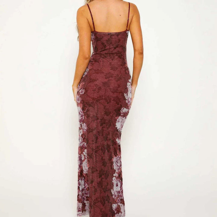 Amora | Floral Flow Slip Dress