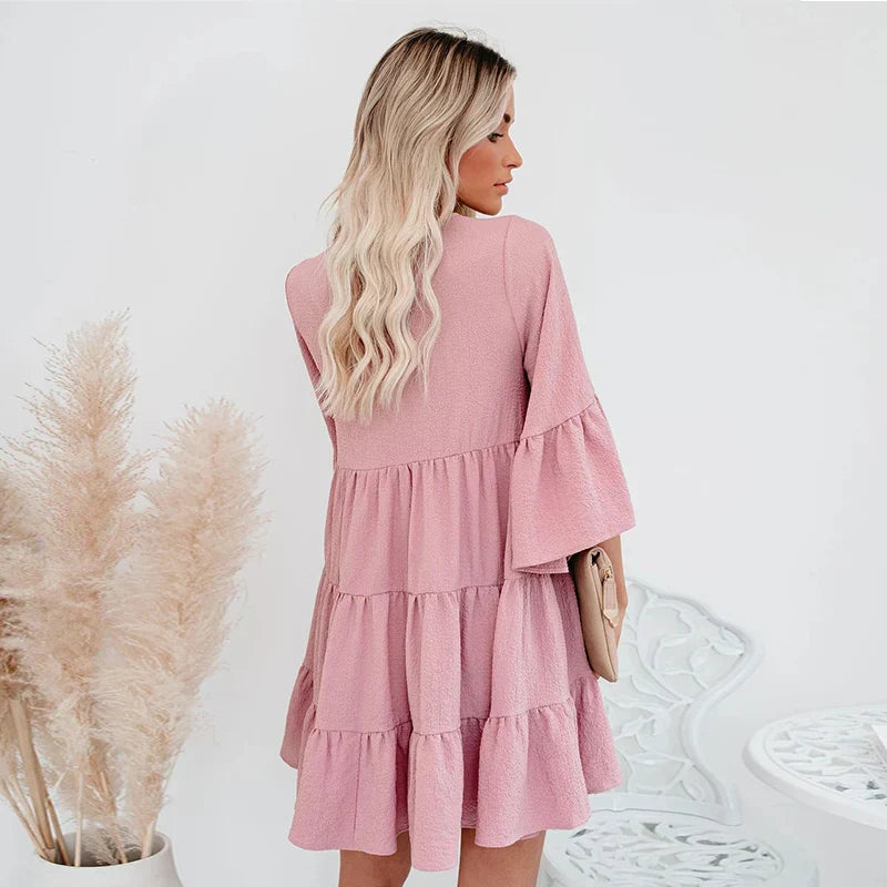 Meg | Airy Bow Dress