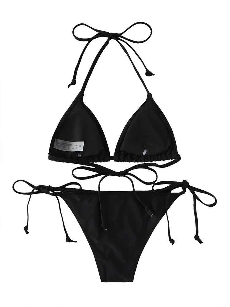 Brena | Triangle String Bikini