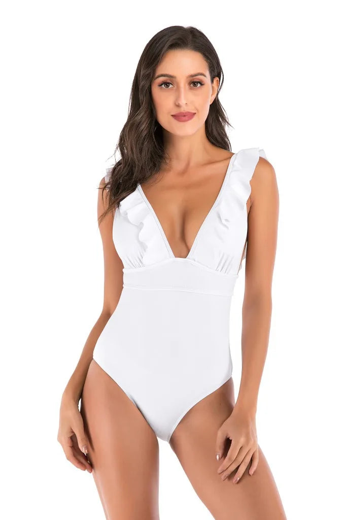Joyce | Elegant Ruffle Swimsuit