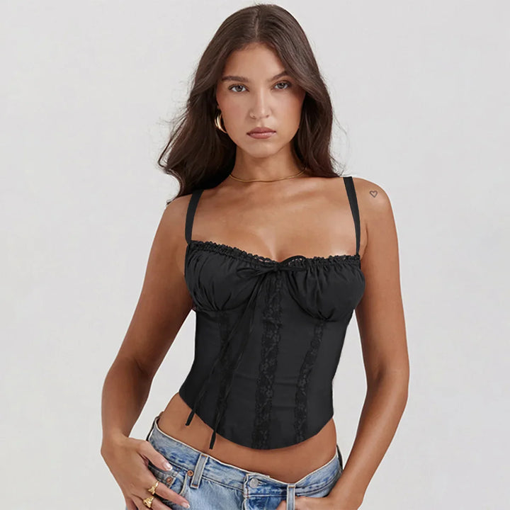 Ariana | Glimmer Strap Top