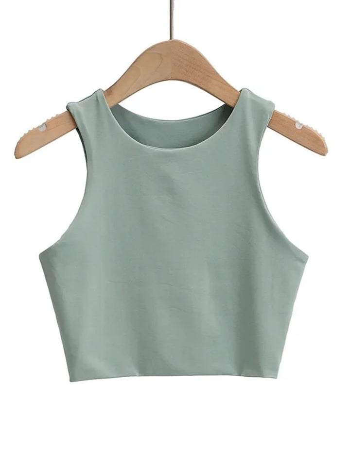 May | Slim Fit Sleeveless Tank Top