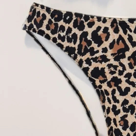 Bestie | Bikini Set with Leopard Print