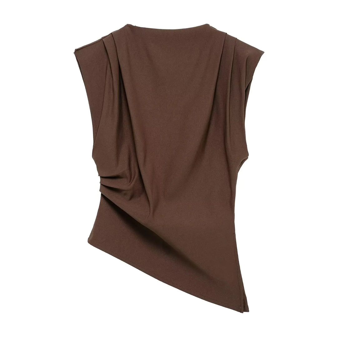 Greta | Old Hollywood Sleeveless Top